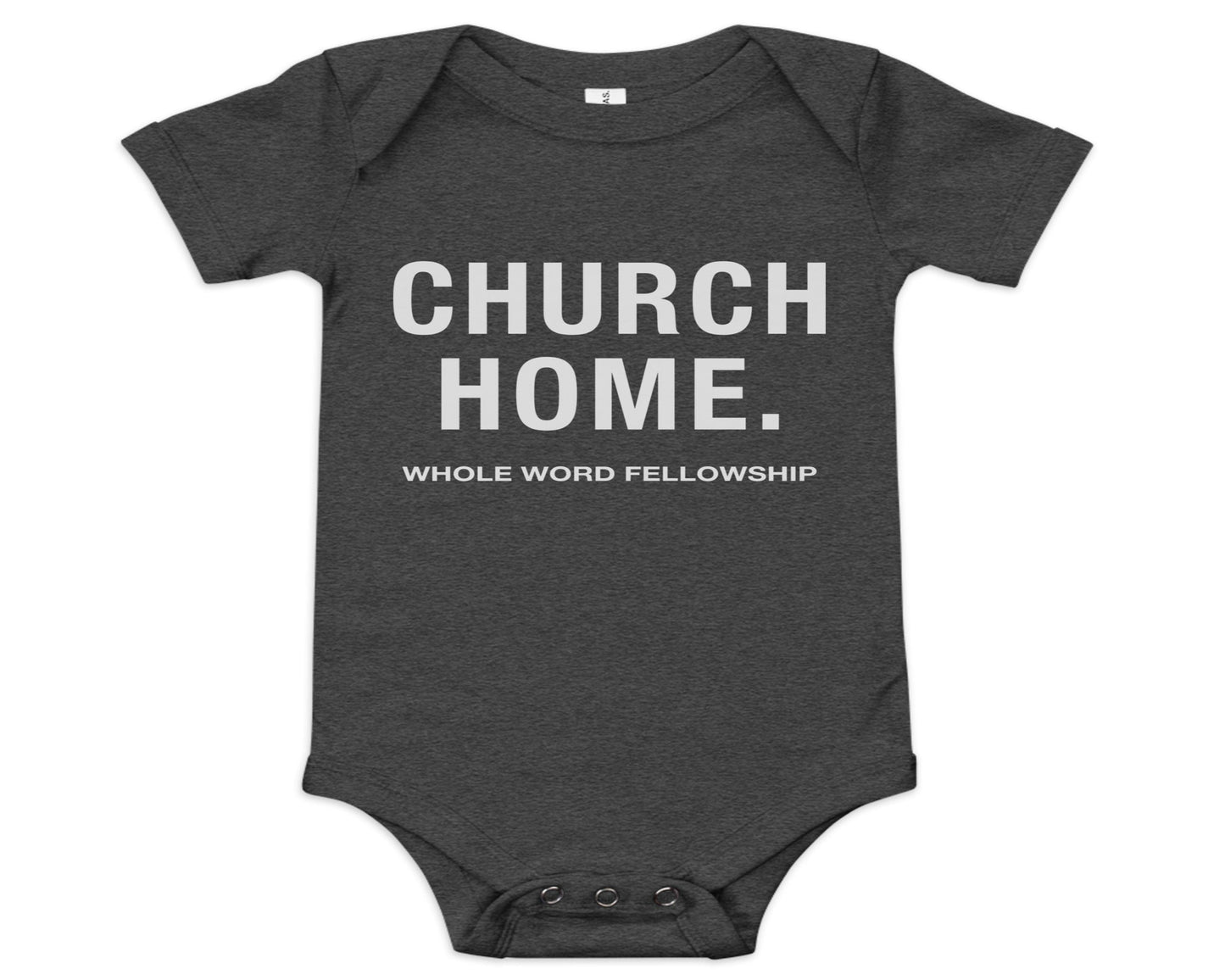 Baby Church Home. Onesie