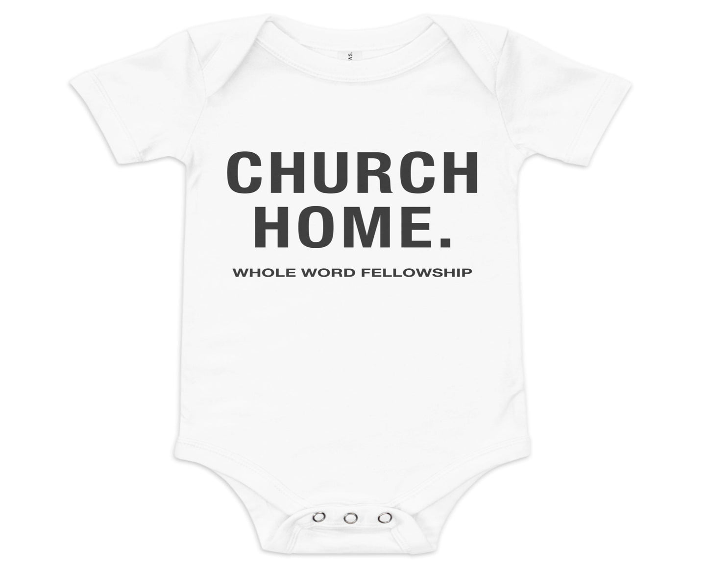 Baby Church Home. Onesie