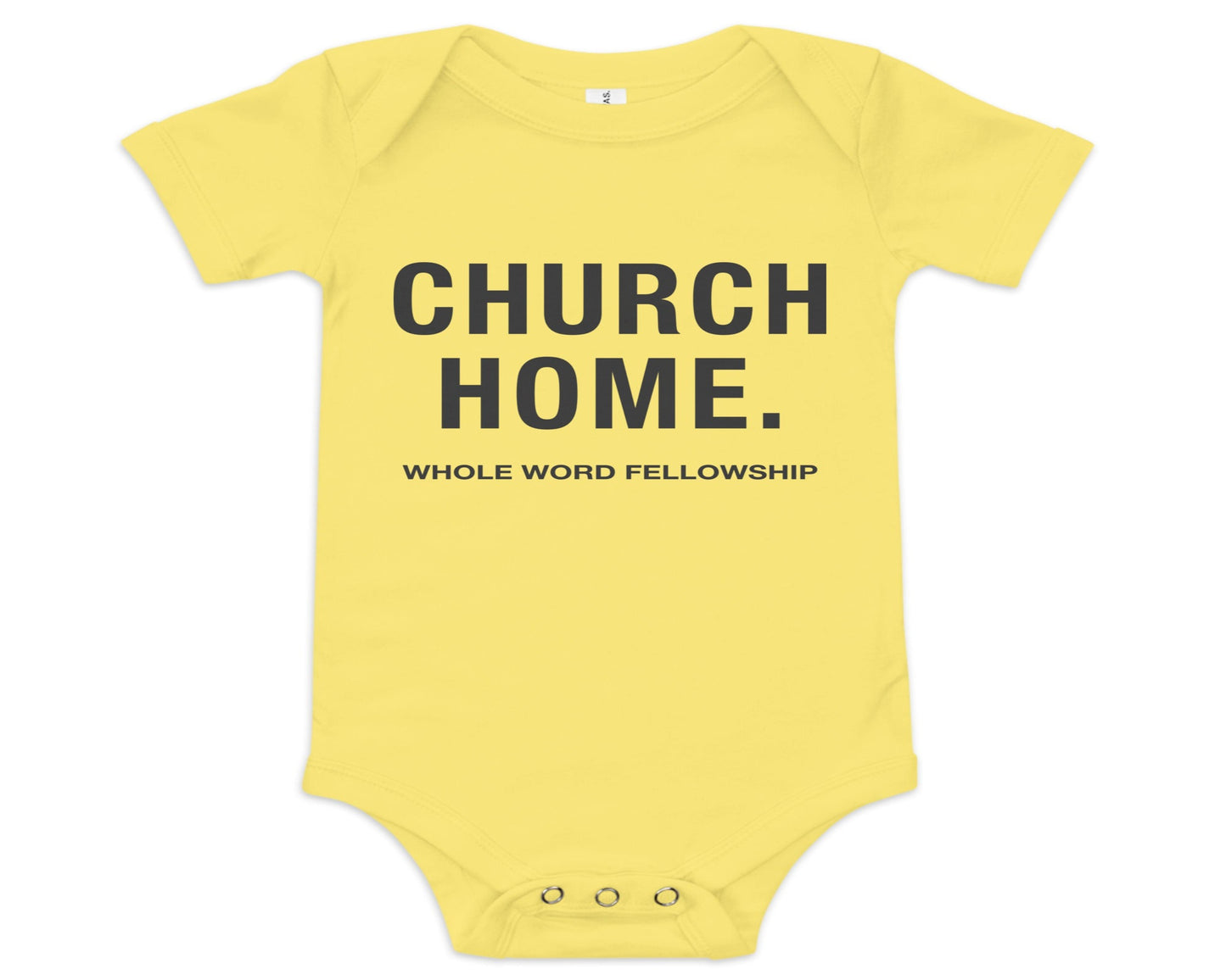 Baby Church Home. Onesie