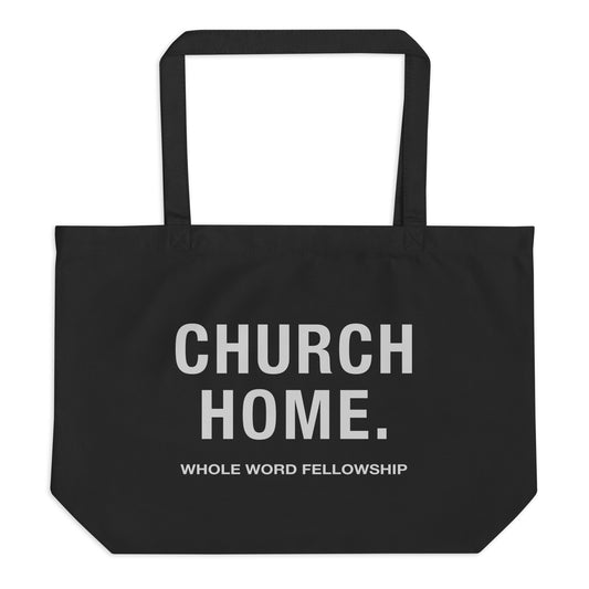 Organic CHURCH HOME. Tote Bag