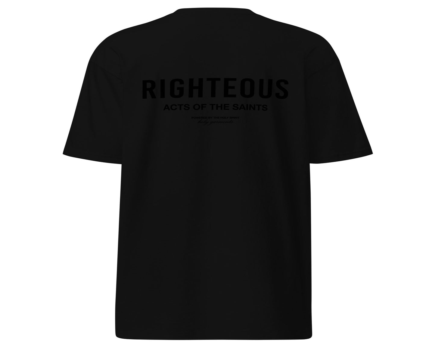 [Limited] Righteous T-Shirt - Stealth Black