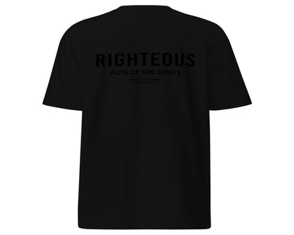 [Limited] Righteous T-Shirt - Stealth Black