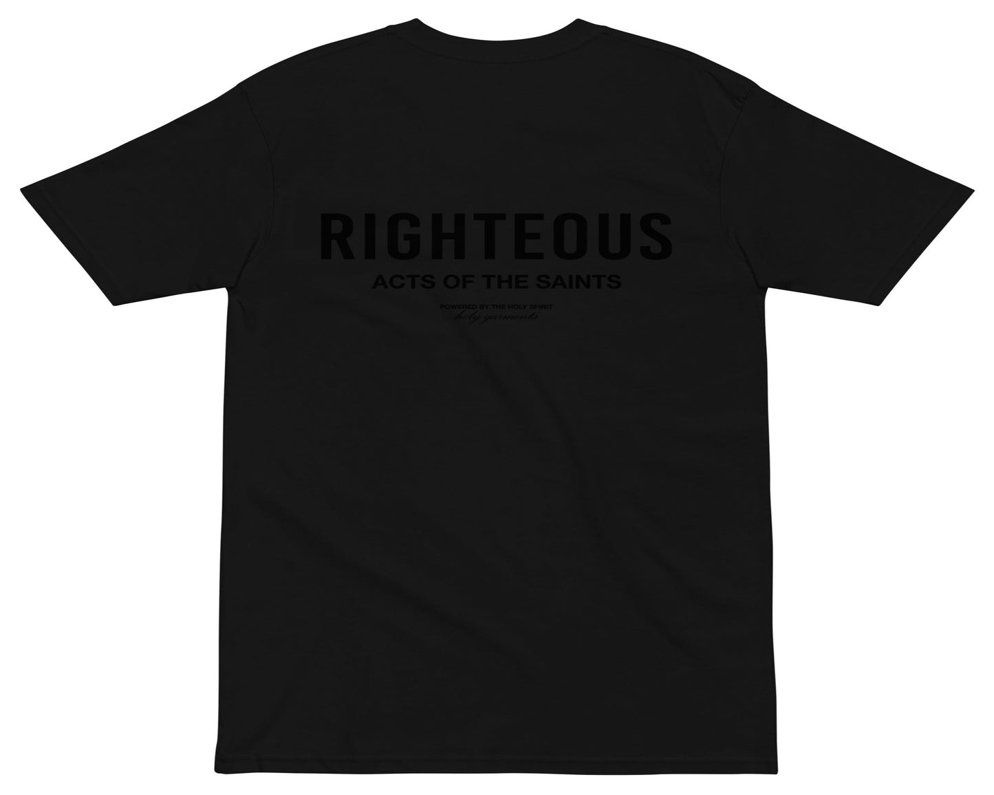 [Limited] Righteous T-Shirt - Stealth Black