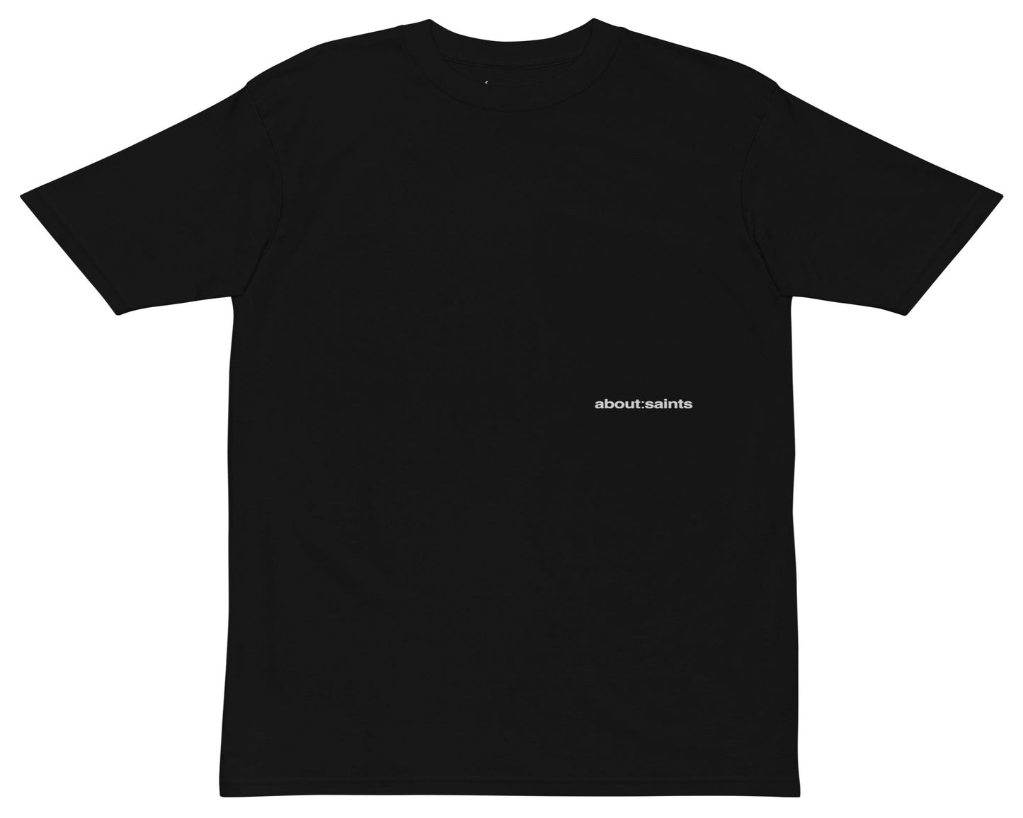 about:saints T-Shirt - Black