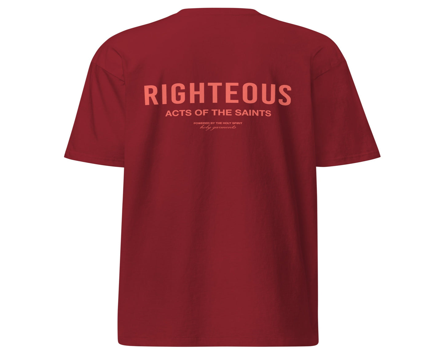 Righteous T-Shirt - Coral