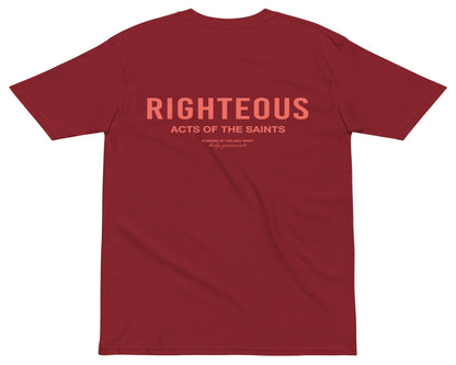 Righteous T-Shirt - Coral