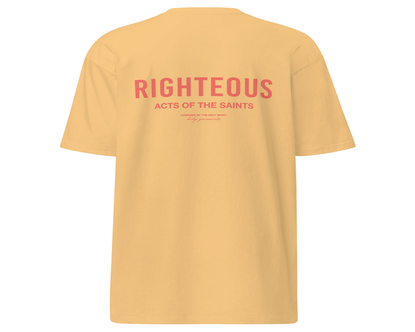 Righteous T-Shirt - Coral