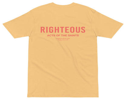 Righteous T-Shirt - Coral