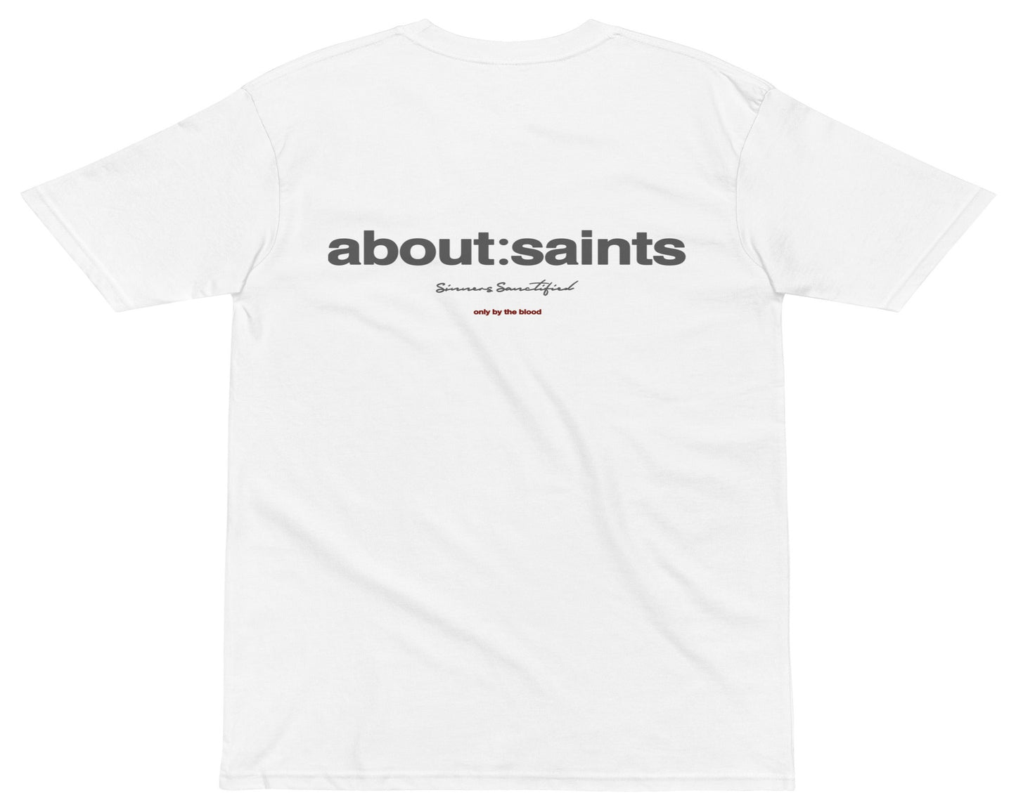 about:saints T-Shirt - White