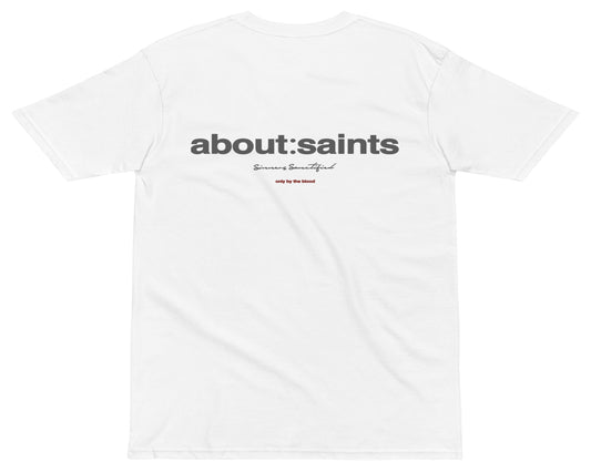 about:saints T-Shirt - White