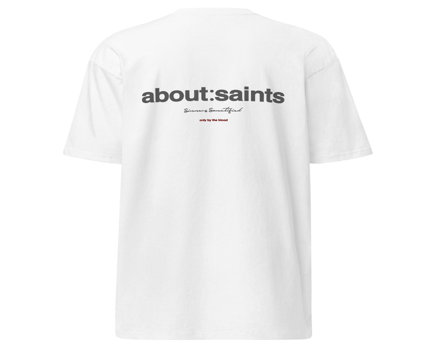 about:saints T-Shirt - White