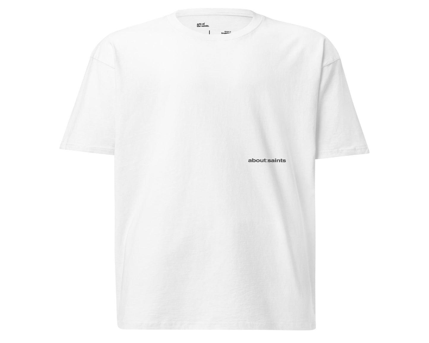 about:saints T-Shirt - White