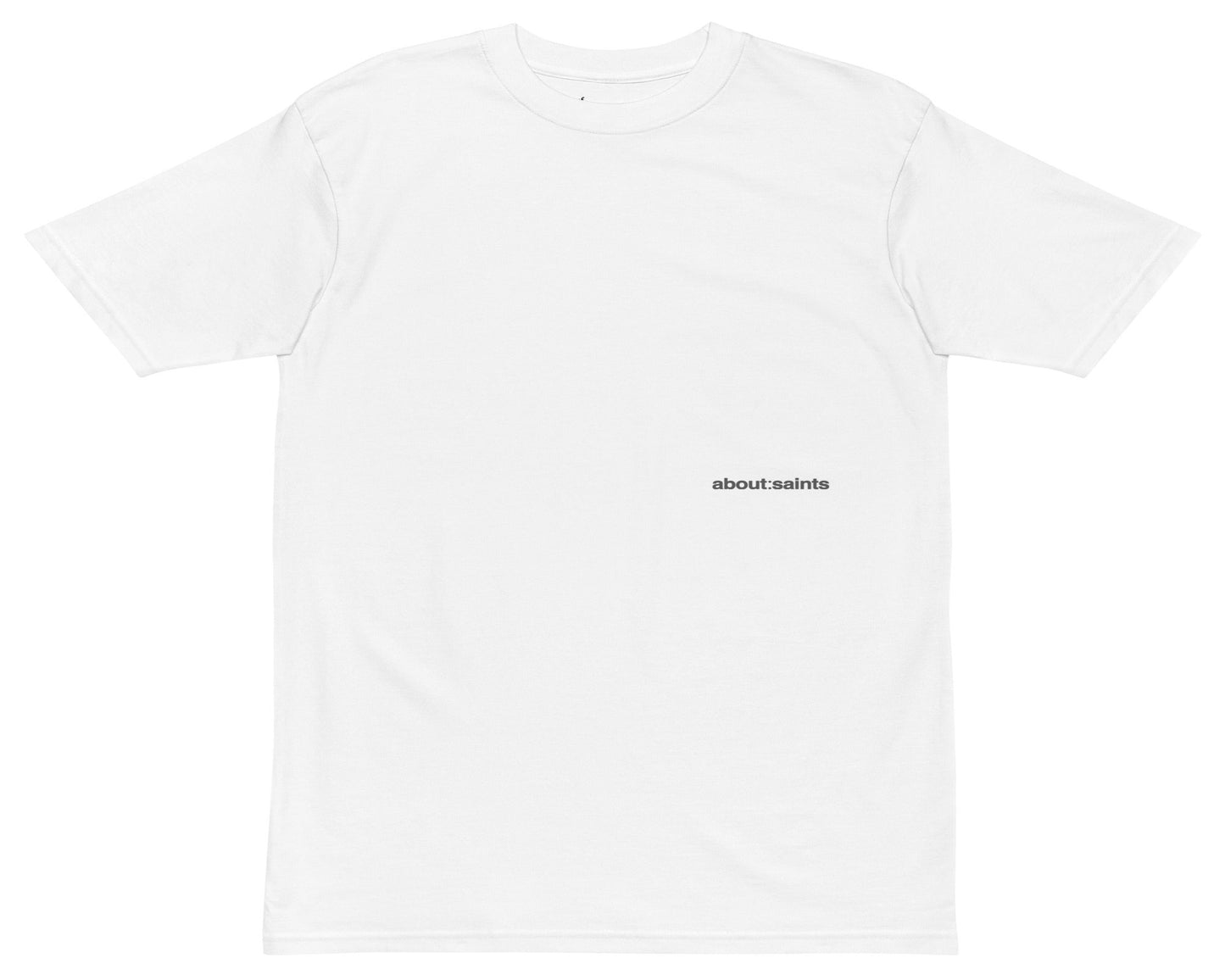 about:saints T-Shirt - White