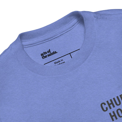 Toddler Church Home. T-Shirt