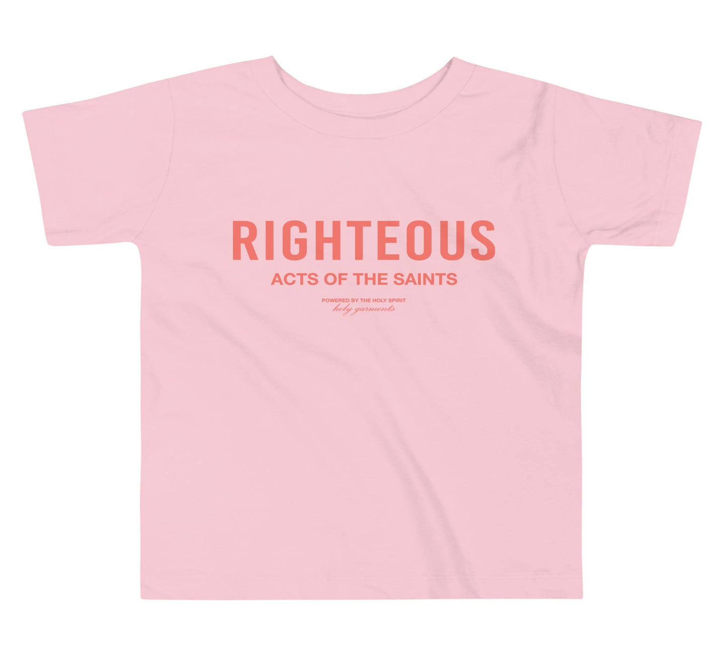 Toddler Righteous T-Shirt - Coral