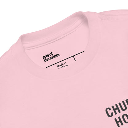 Toddler Church Home. T-Shirt