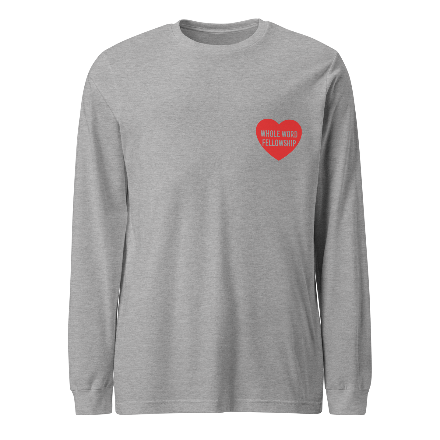 Whole Word Fellowship Heart Long Sleeve Tee