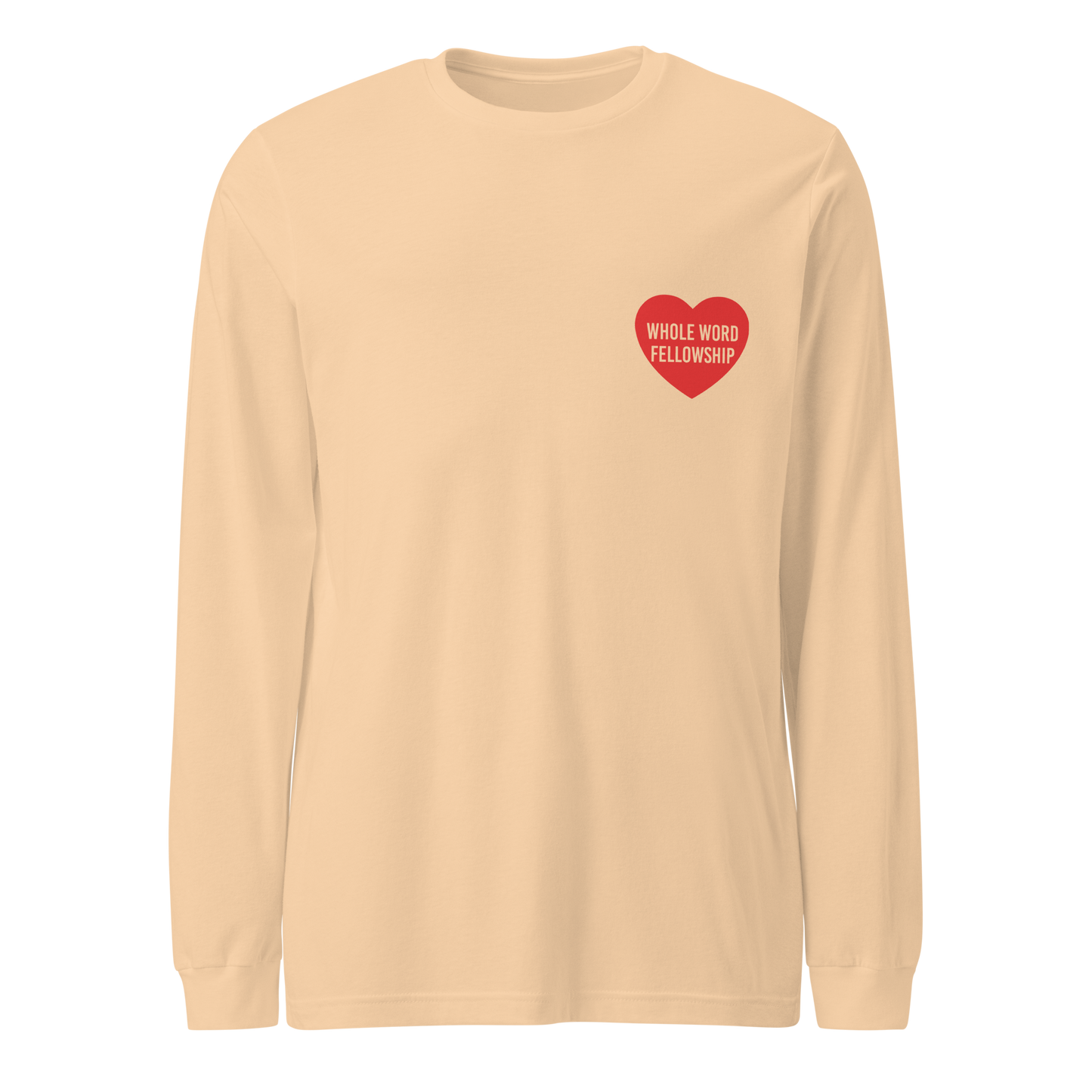 Whole Word Fellowship Heart Long Sleeve Tee