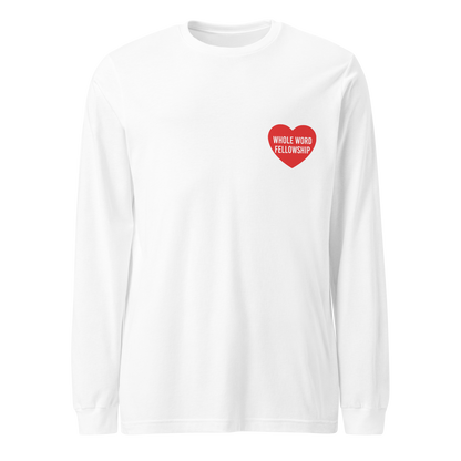 Whole Word Fellowship Heart Long Sleeve Tee