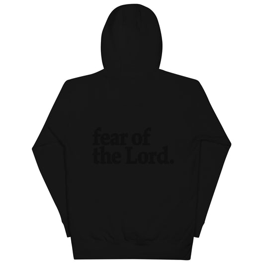 DGU Fear of the Lord Hoodie - Stealth Black