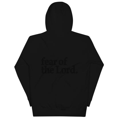 DGU Fear of the Lord Hoodie - Stealth Black