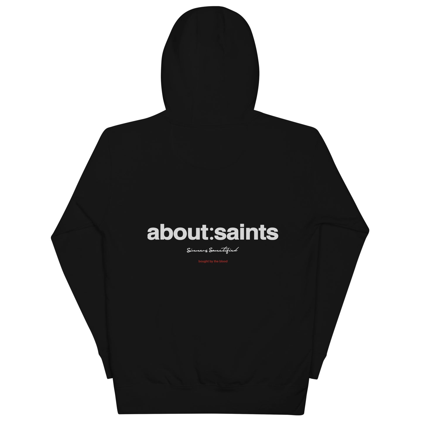 about:saints Hoodie - Black