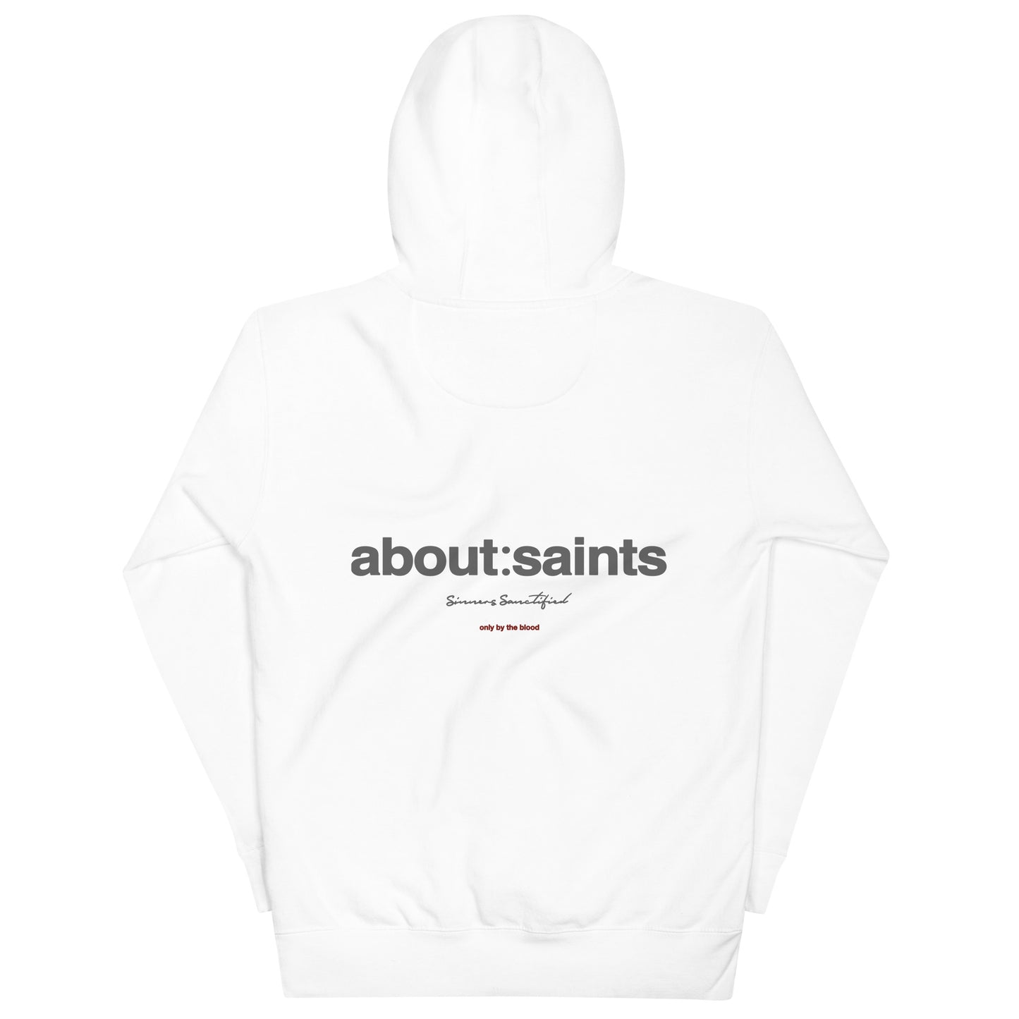 about:saints Hoodie - White