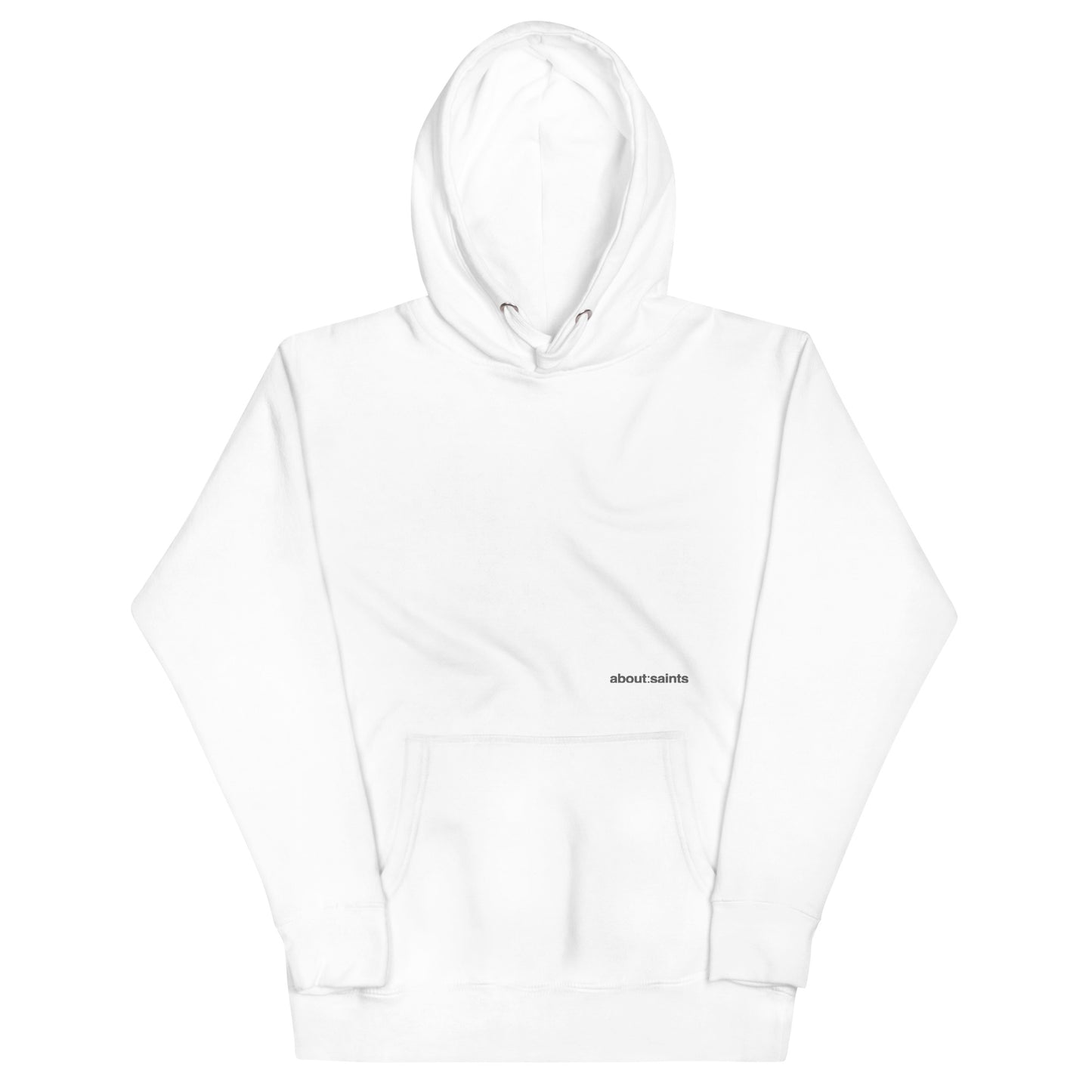 about:saints Hoodie - White