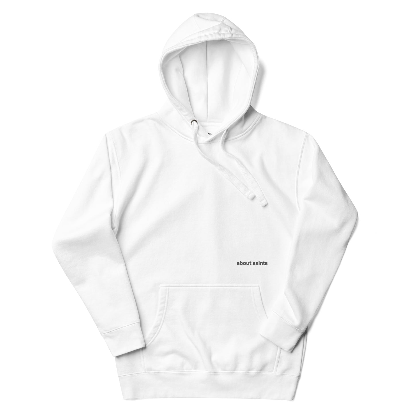 about:saints Hoodie - White