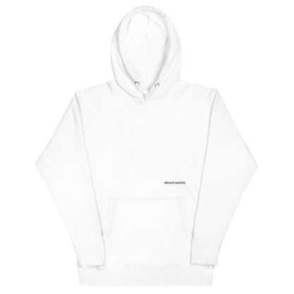 about:saints Hoodie - White