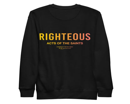 Righteous Crewneck - Strawberry Lemonade