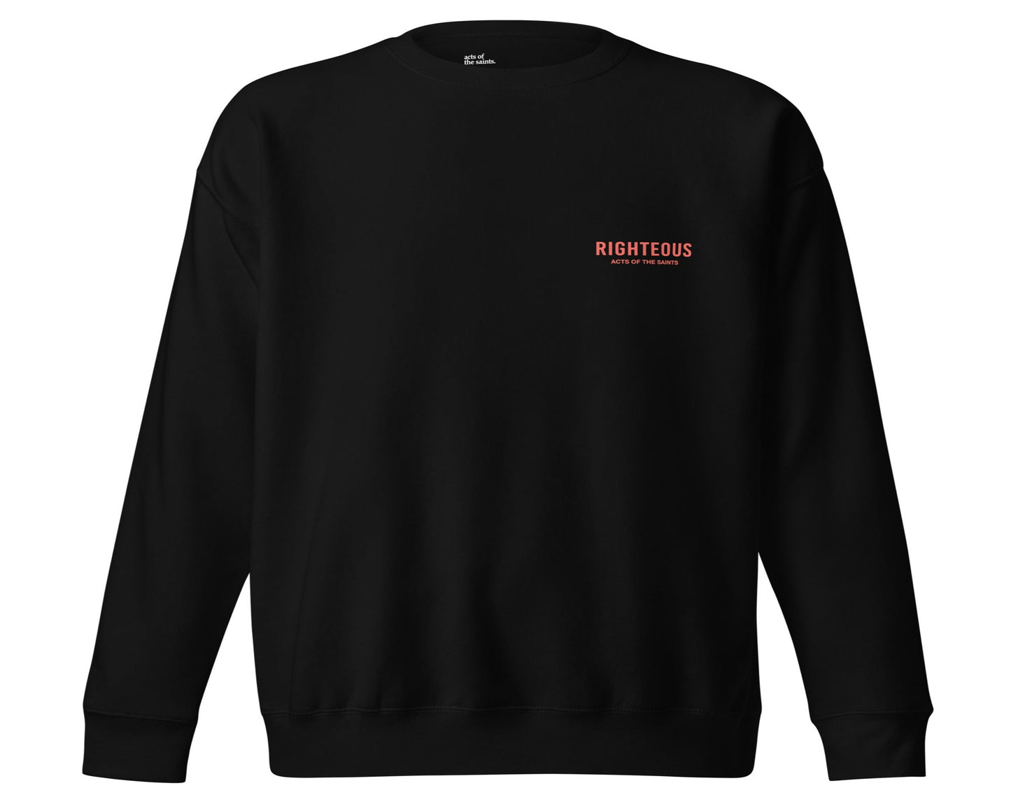 Righteous Crewneck - Coral