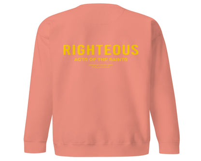 Righteous Crewneck - Primrose