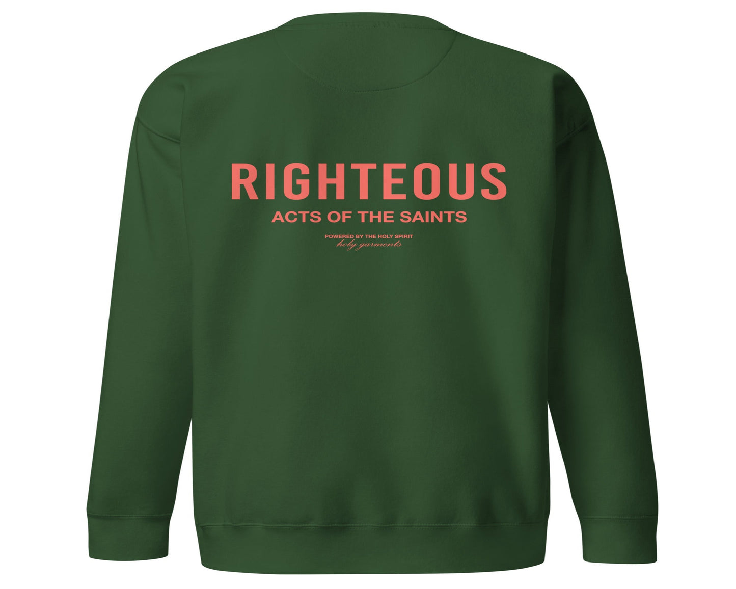 Righteous Crewneck - Coral