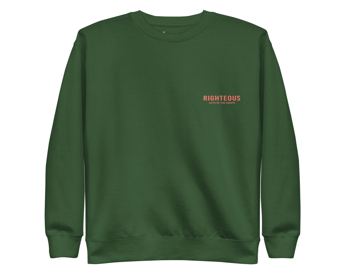 Righteous Crewneck - Coral