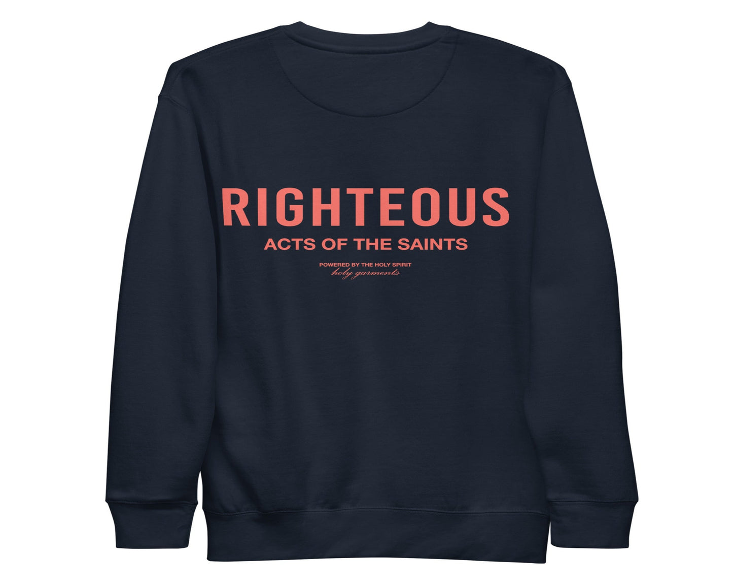 Righteous Crewneck - Coral