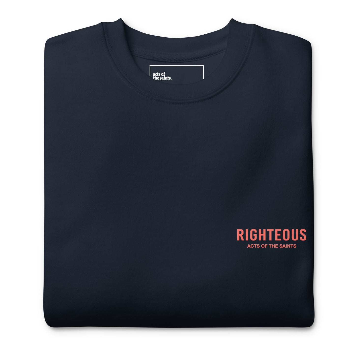 Righteous Crewneck - Coral