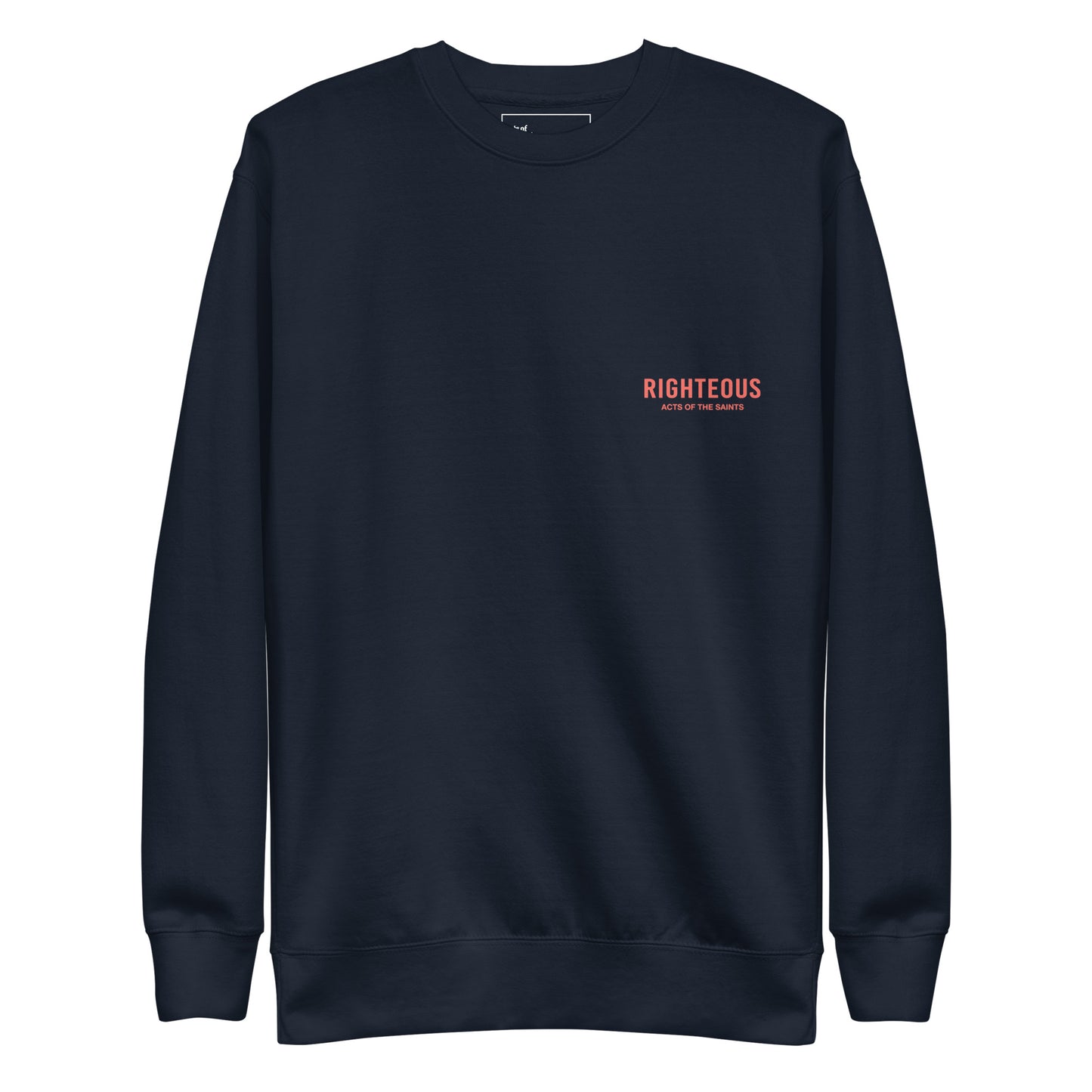 Righteous Crewneck - Coral