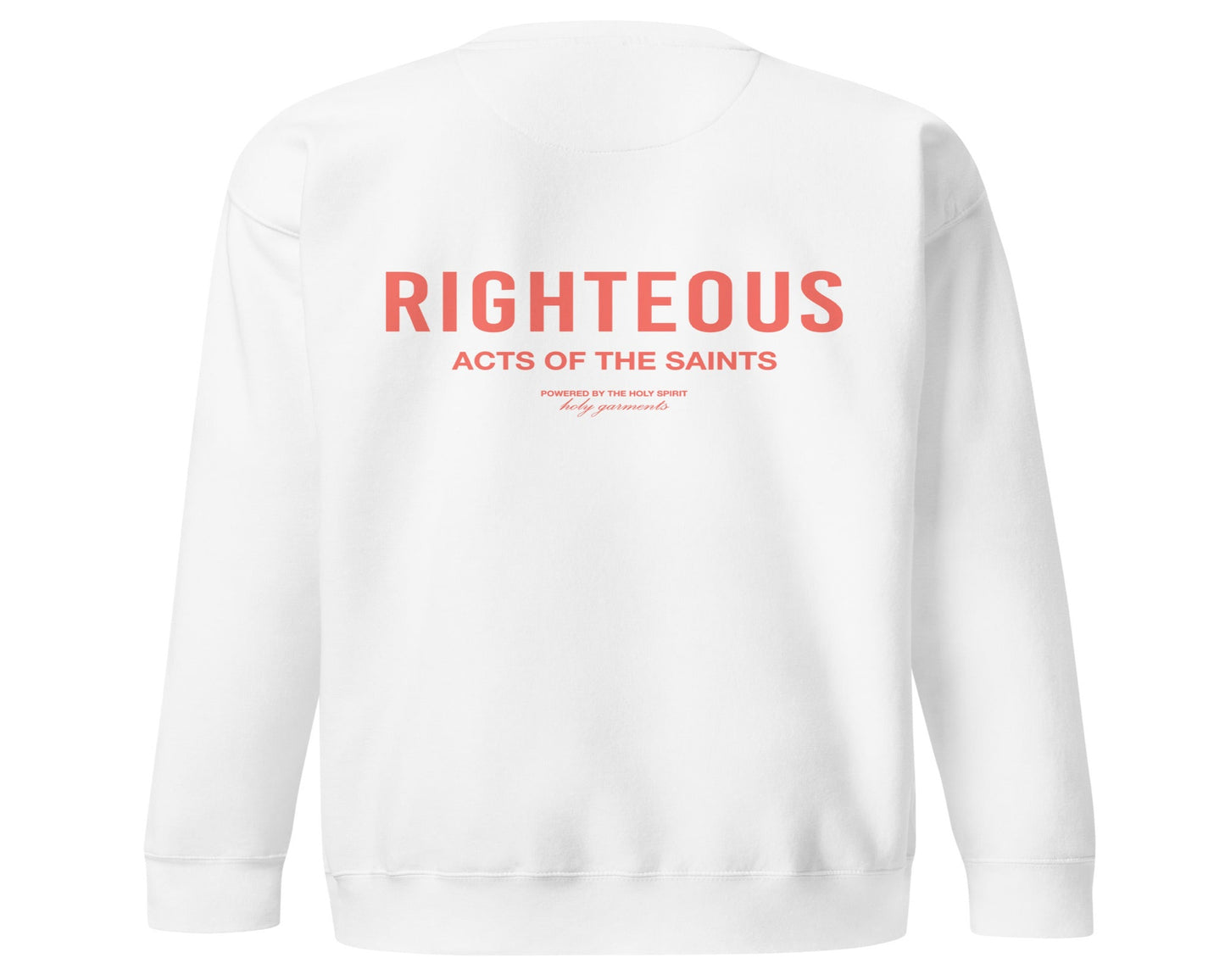 Righteous Crewneck - Coral