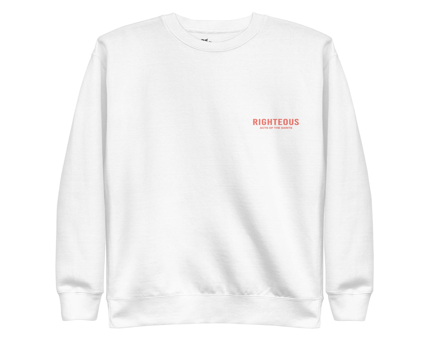 Righteous Crewneck - Coral