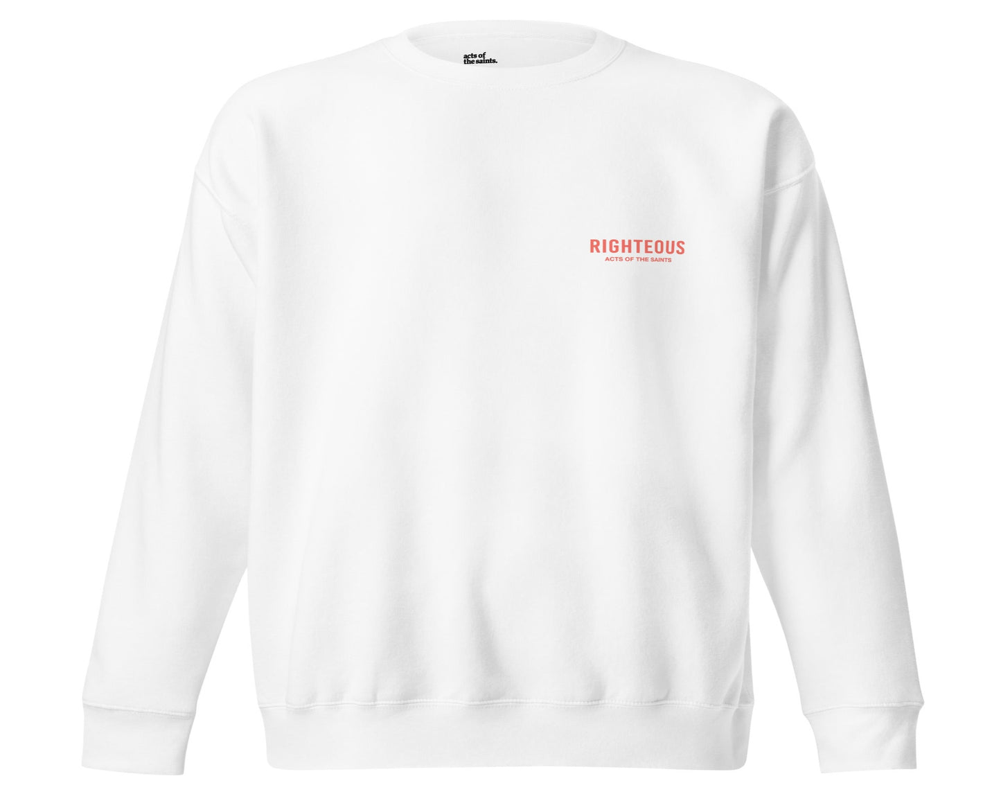 Righteous Crewneck - Coral