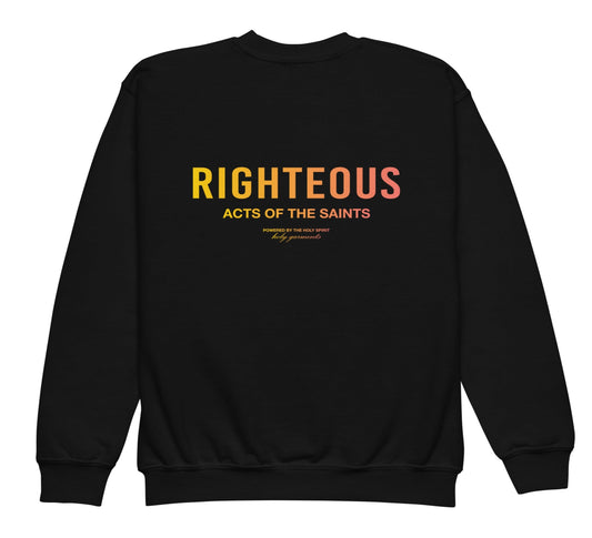 Kids Righteous Crewneck - Strawberry Lemonade